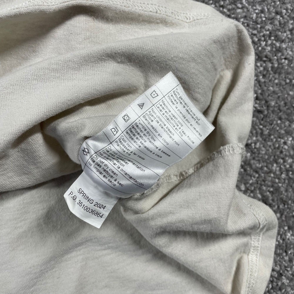 Carhartt T Shirt Womens Extra Large 16 18 Dearborn Loose Long Sleeve Logo White - Picture 5 of 13